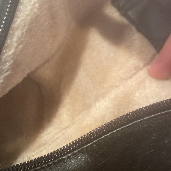 Meechi Black Faux Leather High Heel Platform Bootie - Picture 7 of 13